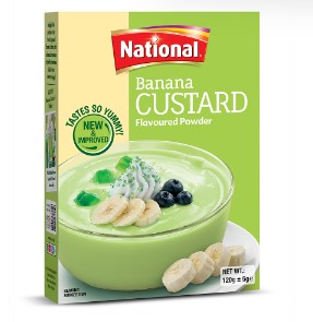 National Custard Banana 120g